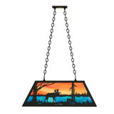 Old Forge 6-Light Pool Table Lights Geometric Pendant