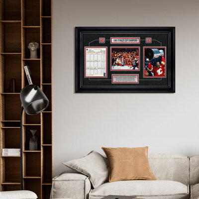 «Calgary Flames», tableau de pointage de la coupe Stanley