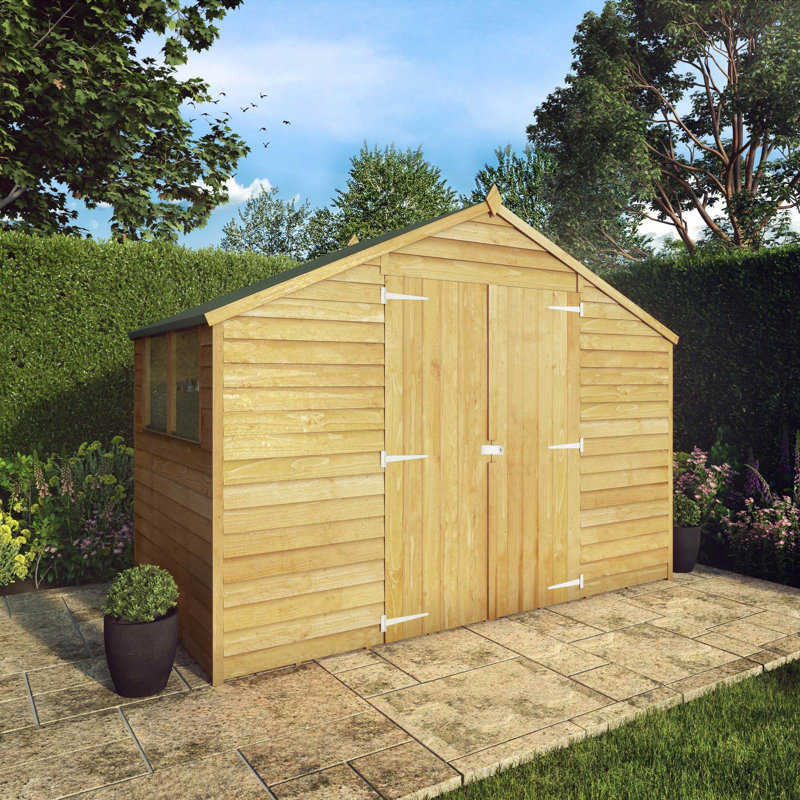 Mercia 5 x 10ft Overlap Apex Workshop