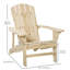 Boukra Fir Outdoor Adirondack Chair-87460033