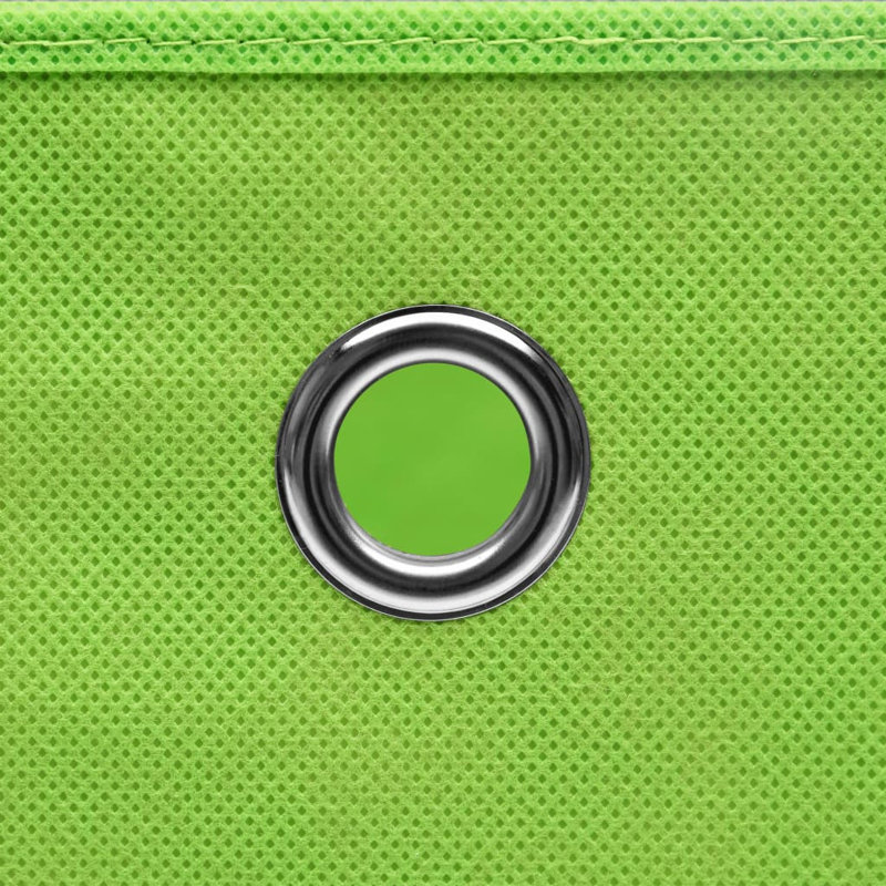 Rebrilliant Fabric Decorative Bin, Green