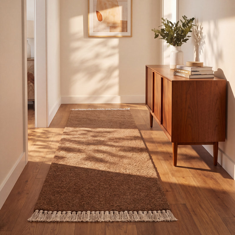 Clio Wool Area Rug, Runner 2'6" x 8'