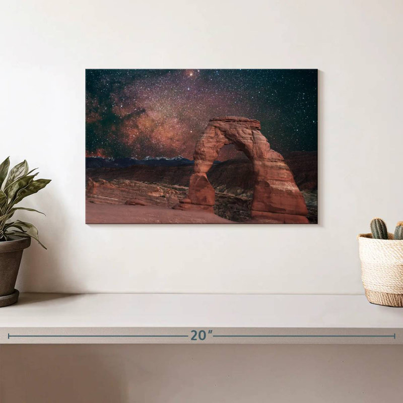 Oberle Starlit Delicate Arch, 8'' H x 12'' W