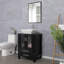 Ensemble de meuble-lavabo simple 24 po avec lavabo en céramique Kacey-Mae, plateau en bois manufacturé-1353816215-1353816214