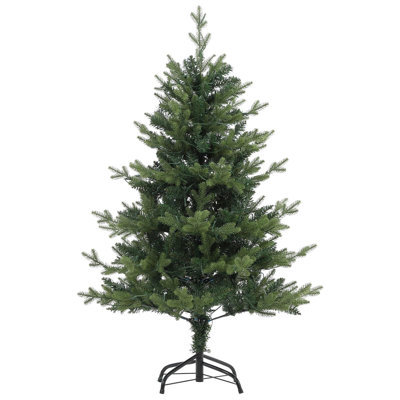 4Ft Pre-Lit Artificial Christmas Tree, Small Fake Xmas Tree