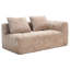 Canapé confortable en chenille pour une détente et un style dans n'importe quelle pièce-129580085-129580083