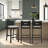Barrymore Rubberwood Barstool With Fabric Seat-709897683-709897681-730182657