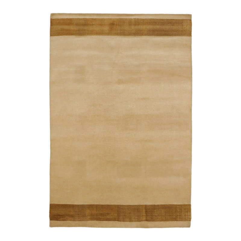 Tapis oriental beige 5 x 8 po Lori Gabbeh