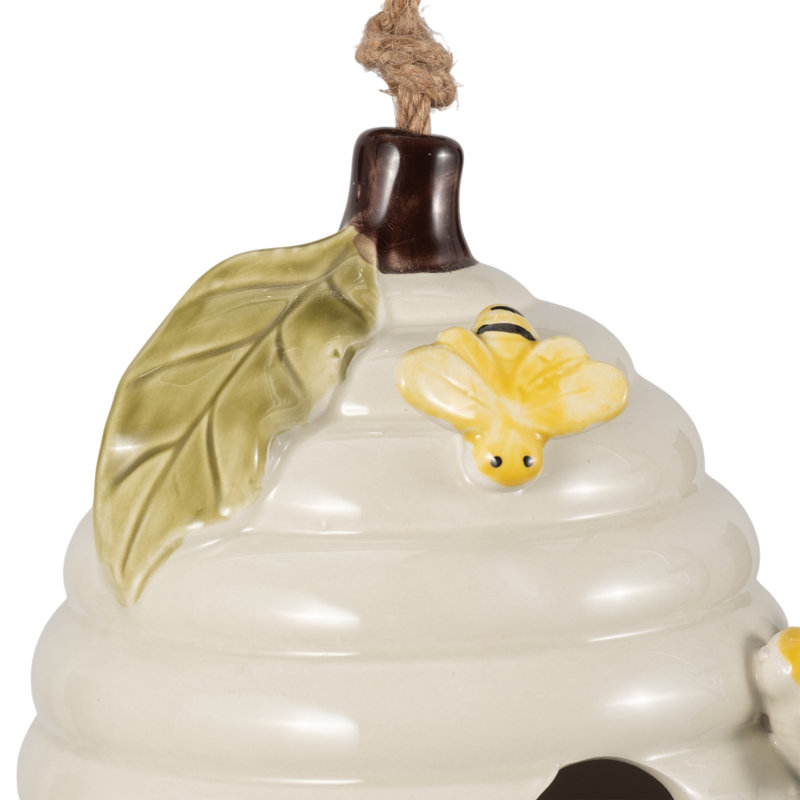 Conception en nid d'abeille en grès cérame Birdhouse