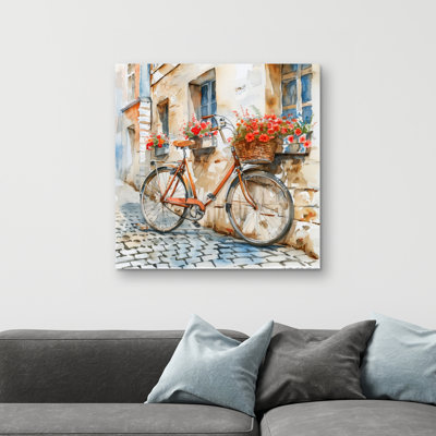 Ready to go - 32"x32" art on canvas