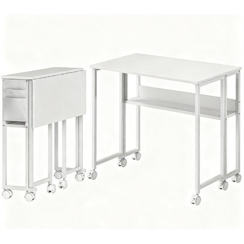 Bureau d'ordinateur pliant (sans la chaise)
