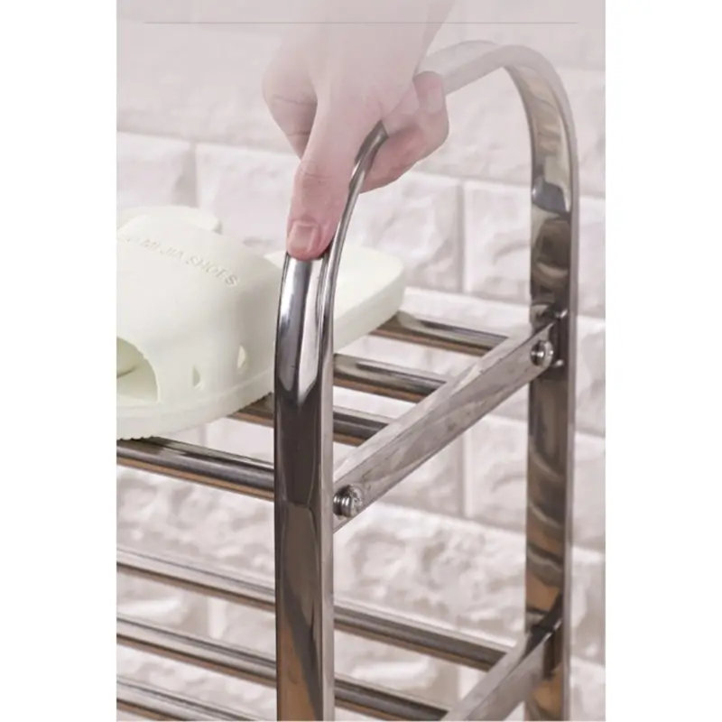 6 Pair Stackable Shoe Rack