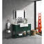 Miroir de salle de bain à DEL brouillard 40 po x 24 po à intensité variable, 3 couleurs, mémoire, brouillard de meuble-lavabo mural, réglages de couleur, fonction de mémoire