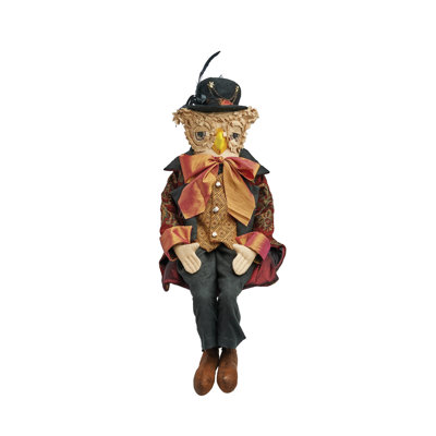 Figurine d'art d'Halloween Mortimer Owl Joe Spencer Gathered Traditions
