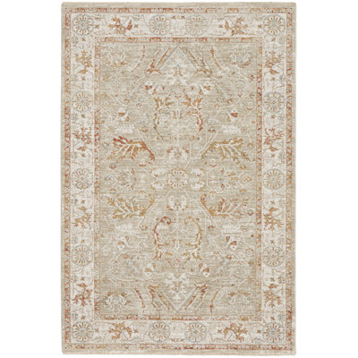 Castanon Oriental Gray Area Rug