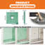 Ensemble de bordure de douche 48 "x 48" avec plateau, membrane, joints, bride de collage et outils d'installation - Sortie centrale-113215081-111995914-122803692