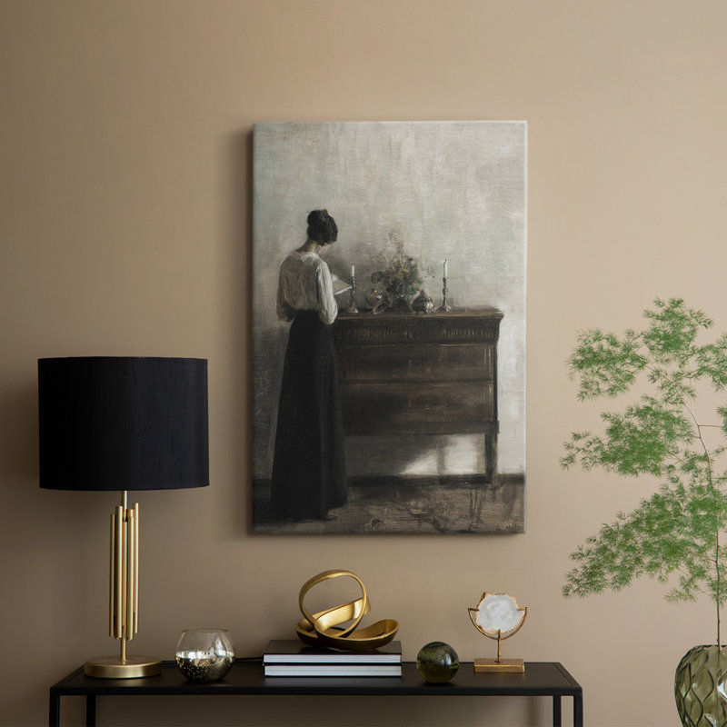 Impression de portrait rétro Cxxv - galerie enveloppée de cavas, H 60 po x l 40 po