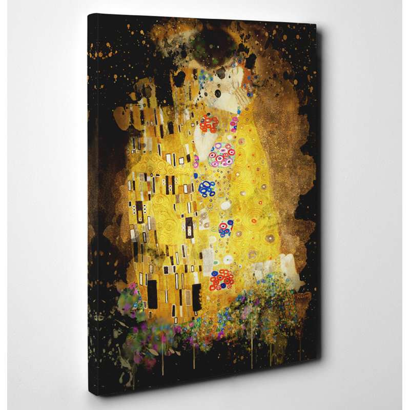 Gustav Klimt - Wrapped Canvas Print, 50cm H x 35cm W