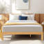 Structure de lit plateforme en bois massif de 12 pouces, structure de lit en bois sans sommier-548892394-548892374
