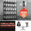 Étagère de garage robuste de 72 po de hauteur Orra avec tablettes réglables, étagère de garage, garde-manger et rangement Orra