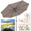Parasol de marché 9 pi balceta-344287482