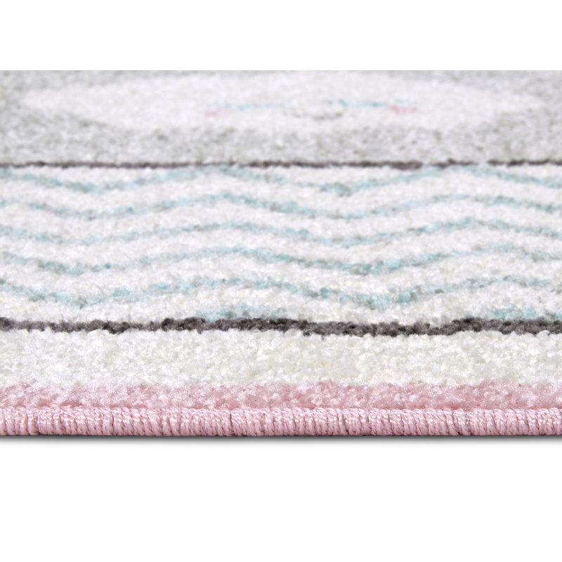 Adventures Children White Rug, Rectangular 160 x 235cm