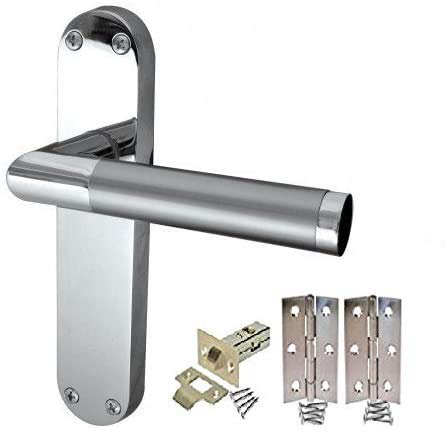 Mitred Door Handle On Backplate