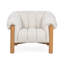 Sansa Upholstered Accent Chair Bronze-1671515382
