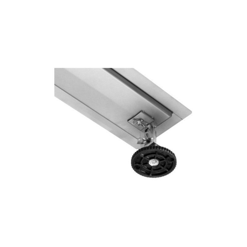 Manya Linear Grid Waste Shower Drain, 7cm H x 90cm W x 5cm D