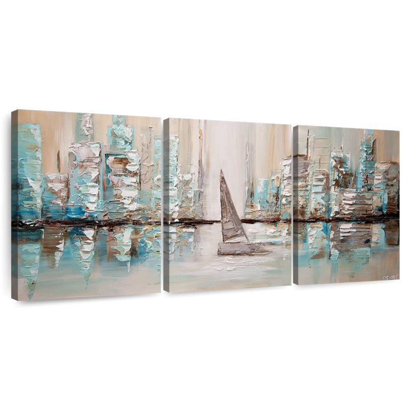 Drifting tranquility i Aletra, 30" H x 62" W