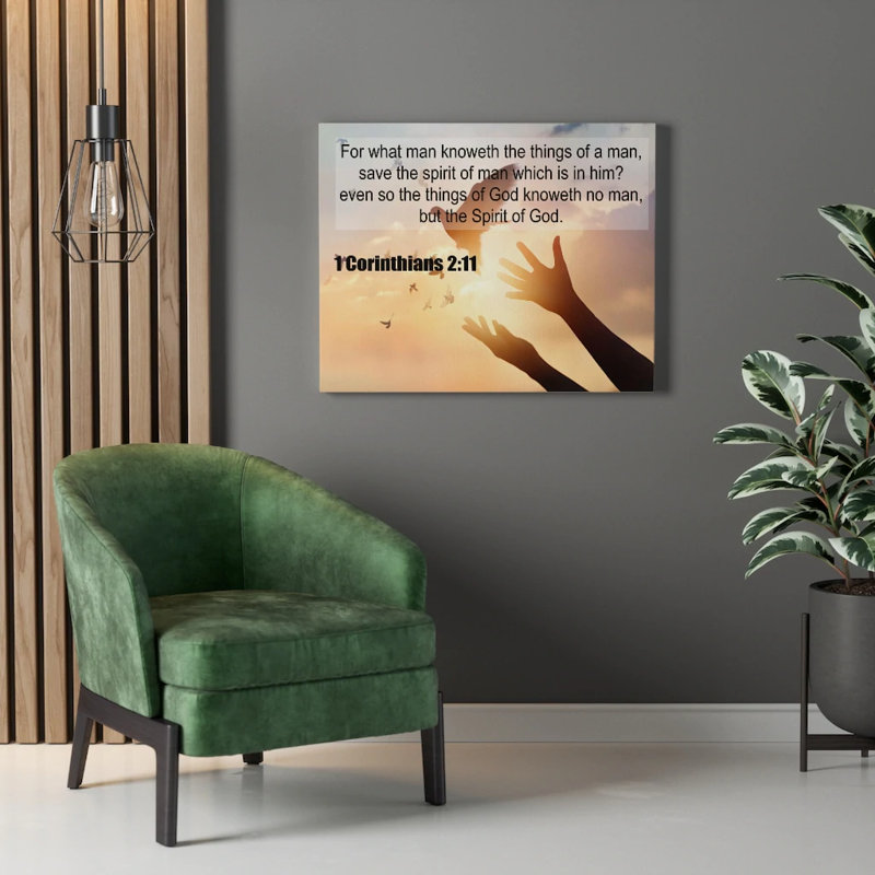 Spirit Of God - Wrapped Canvas Print, 46cm H x 61cm W