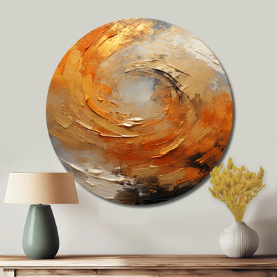 Doncaster - Abstract Round Metal Art