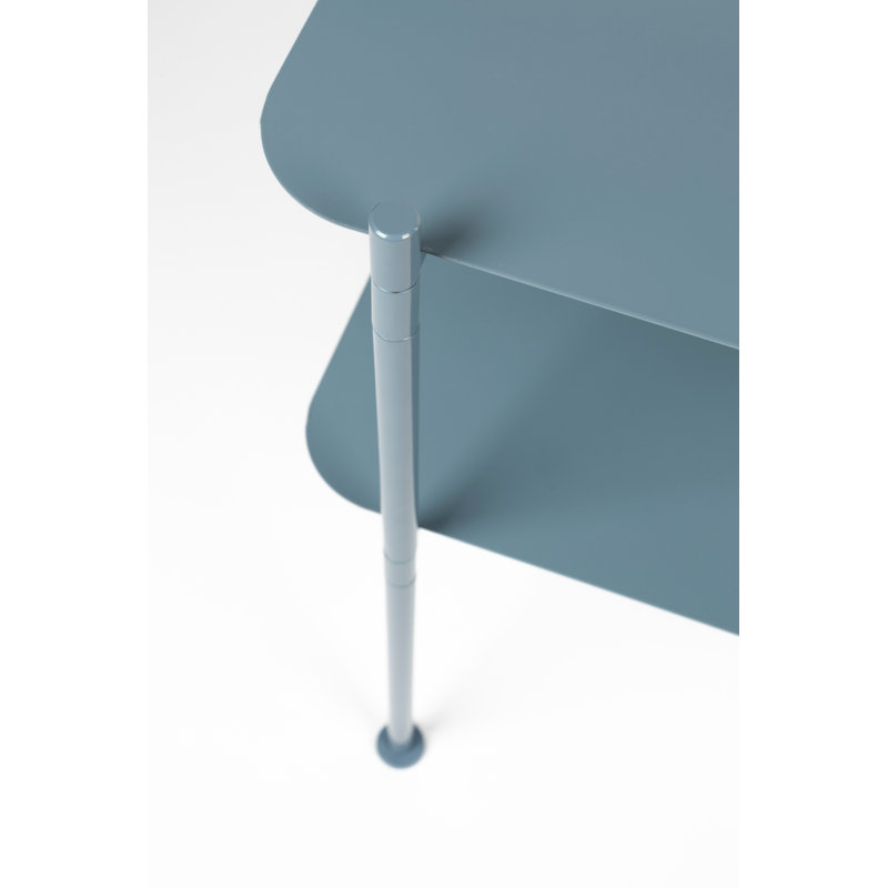 River Shelving Unit, Blue, 24" H x 39" W x 14" D