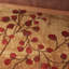 Tapis taupe, beige et rouge à motif floral Arnim-1232383763