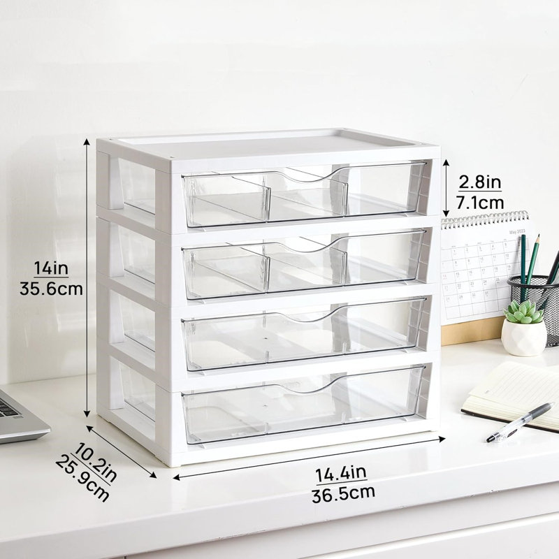 Plastic Desk Organiser