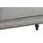 Ahrie Contemporary 122"L Leather Upholstered Sofa in Vintage White