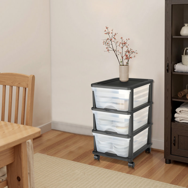 3 Drawer Storage Drawer