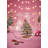 Spode Christmas Tree Glass Pitcher 6 Pt/9"