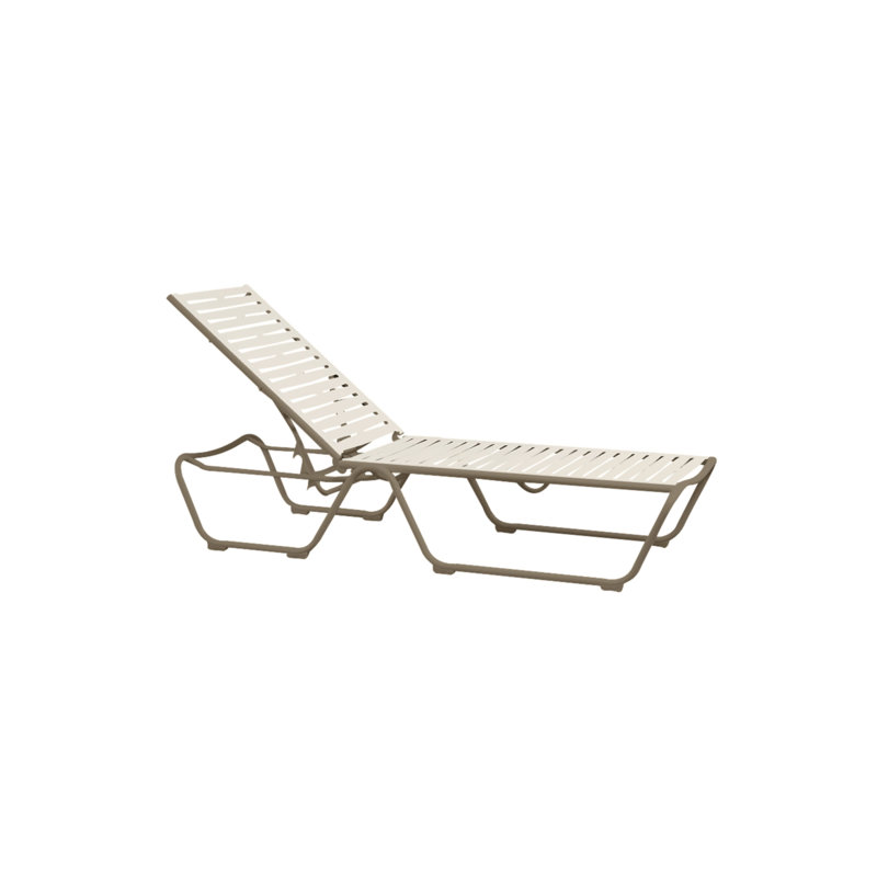 Millennia EZ Span™ Outdoor Chaise Lounge, Parchment , Moab