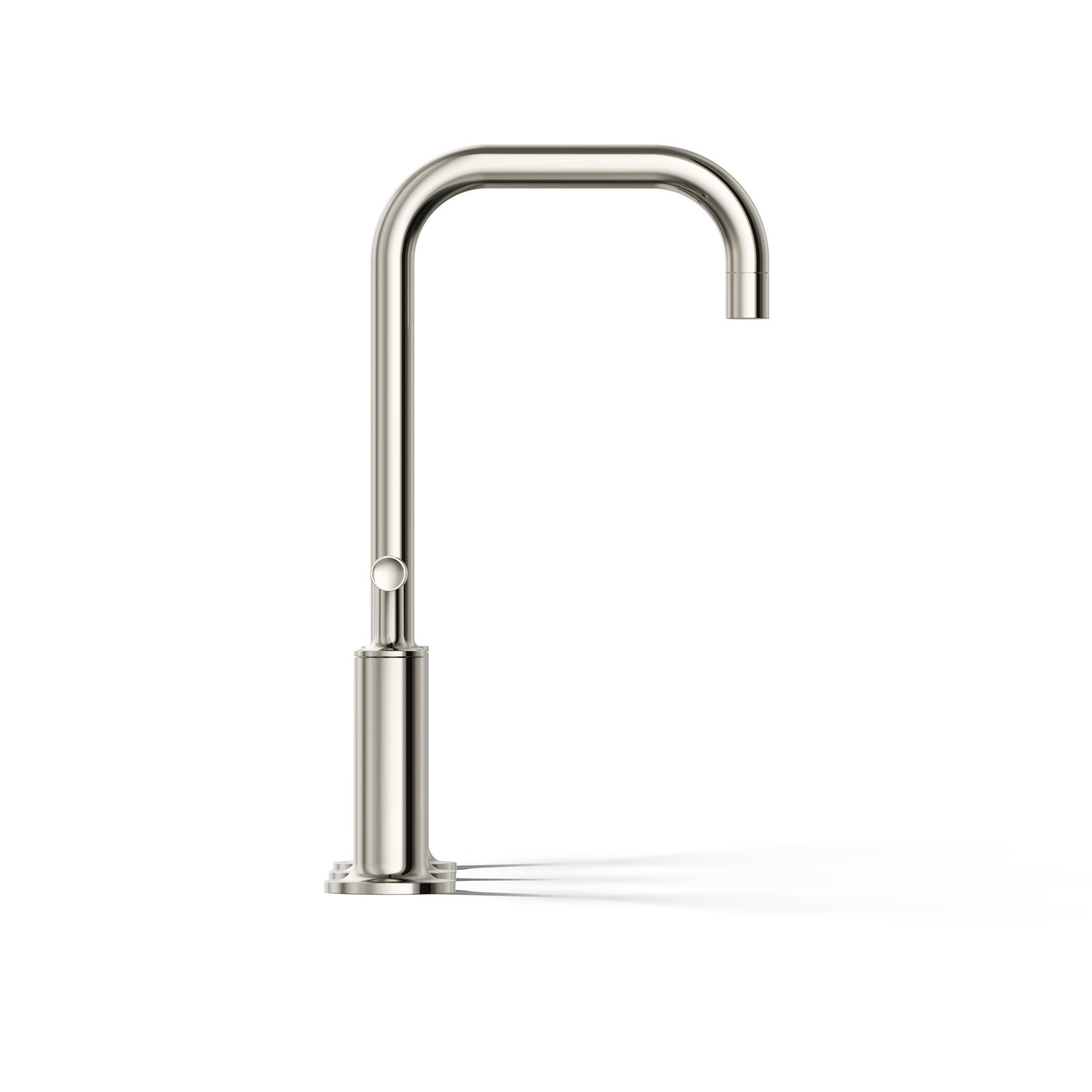 Purist Widespread Bathroom Faucet, Vibrant Polished Nickel