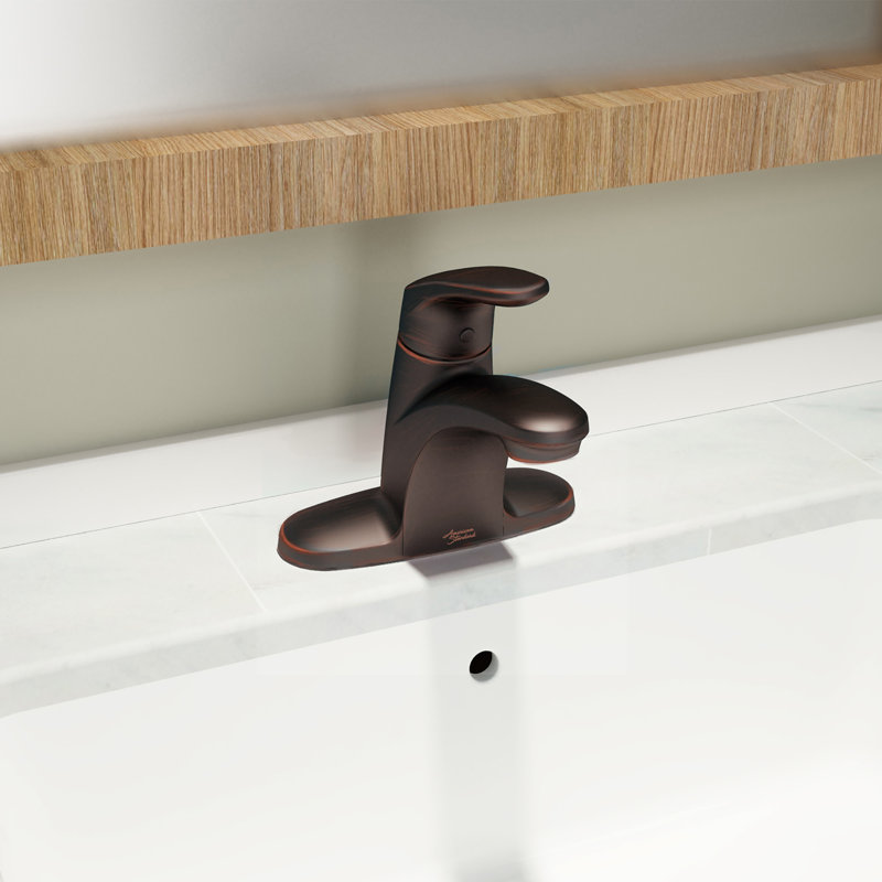 Colony Pro Bathroom Faucet with Drain Assembly, With 50/50 Drain, Legacy Bronze