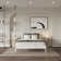 Finney Solid Wood Platform Bed without Headboard, Mid-Century Modern Bed Frame