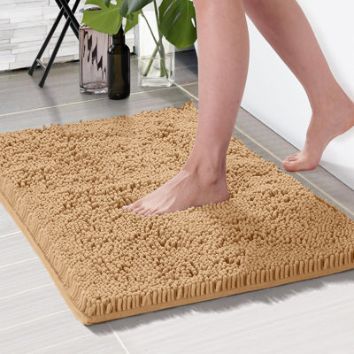 Chenille Non-Slip Non-Slip Bath Mat