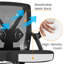 Valmar Ergonomic Task Chair with Adjustable Lumbar Support,90° Flip-up Armrests-146482717