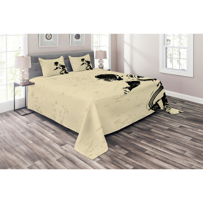 Modern & Contemporary Polyester Coverlet