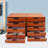 Set Of 4 Drawer Cabinets Desktop Storage Organizers Wood Stackable Drawer Cabinet-1664708890