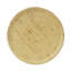 Table d'appoint cylindrique, texture semblable au bois