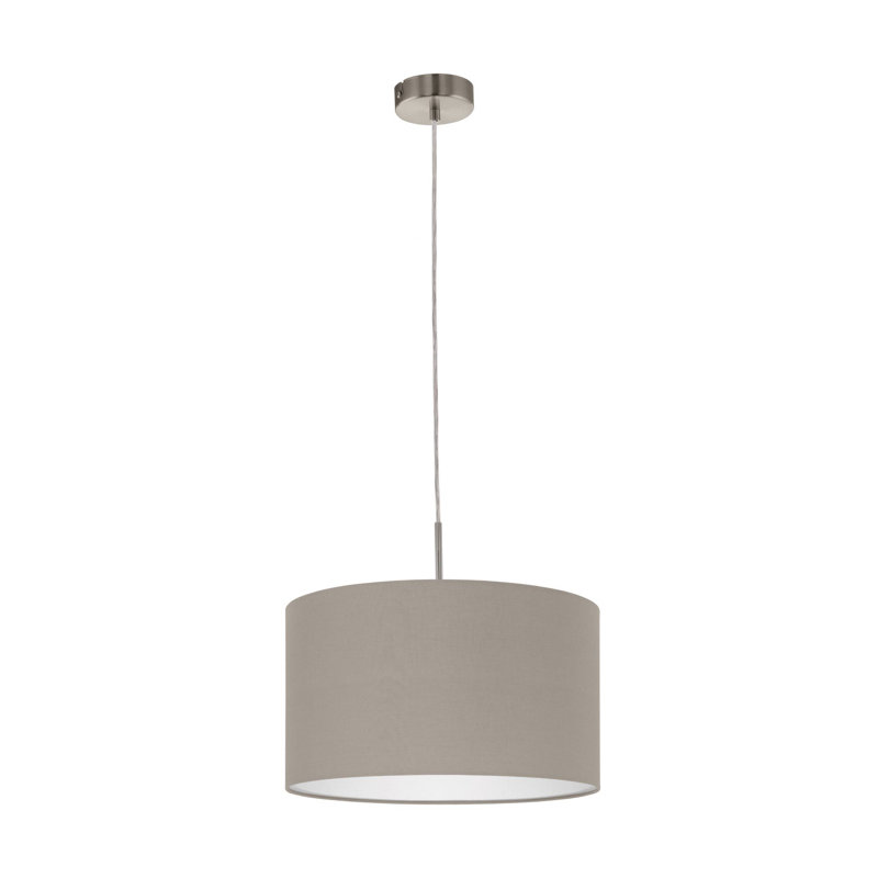 Pasteri 1 - Light Standard Pendant Pendant, 110cm H x 38cm Ø, Taupe