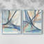 ABSTRACT Series DCCxxi - reproduction encadrée de qualité supérieure - prête à être accrochée - aucun clou requis - aucun clou requis-1654746913-1654746915