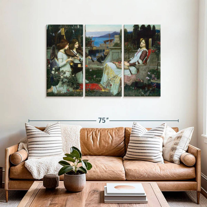 Adella Saint Cecilia, 36" H x 57" W